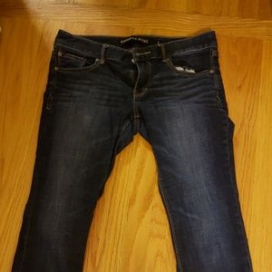 EXPRESS Jeans Barely Boot 6 LONG